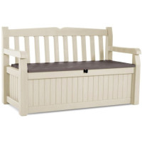 Лавка-ящик для зберігання Keter Eden Garden Bench 265 л бежева