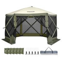 Vevor 776164 садовий намет розкладний павільйон вечірній намет pop-up намет 8 осіб 3,66x3,66x2,4м Vevor 776164 садовий намет розкладний павільйон вечірній намет pop-up намет 8 осіб 3,66x3,66x2,4м