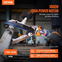 Vevor 776920 Полірувальна машина для труб, шліфувальна машина, 1300 Вт, 6 регульованих швидкостей, зі 100
