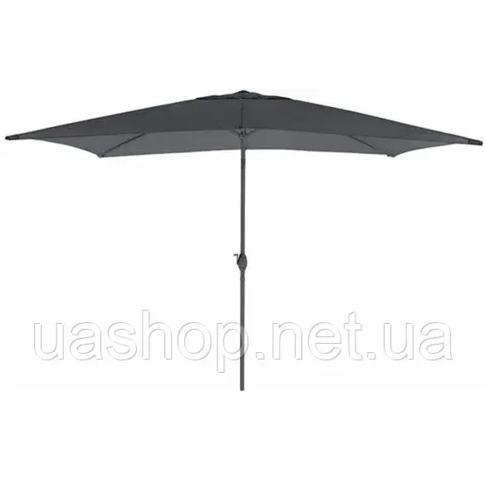 Зонт садовий GoodHome Carambole 2 x 3 м сіра
