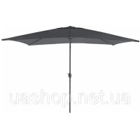 Зонт садовий GoodHome Carambole 2 x 3 м сіра