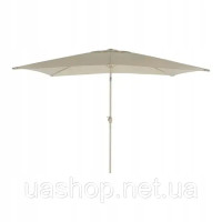 Зонт садовий GoodHome Carambole 2 x 3 м сіра