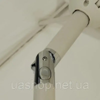Зонт садовий GoodHome Carambole 2 x 3 м сіра