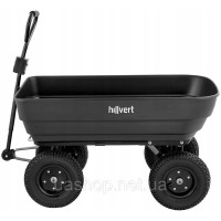 Садовий транспортний візок самоскид Hillvert 125 л 350 кг