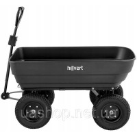 Садовий транспортний візок самоскид Hillvert 125 л 350 кг