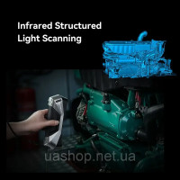 3D-сканер CREALITY CR-Scan Raptor (лазерний та інфрачервоний, точність до 0,02 мм)