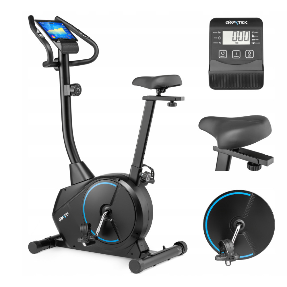 Магнітний вертикальний велотренажер Gymtek XB1500