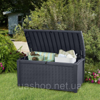 Садовий ящик пластиковий Keter Borneo 416 л 129 x 70 x 62 см