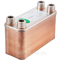 Vevor 980896 Пластинчастий теплообмінник EATB12 Теплообмінник 40 Пластинчастий теплообмінник Нержавіюча сталь