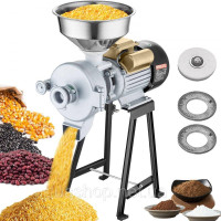 Vevor 981807 Електричний млин для зерна 3000 Вт Машина Кукурудзяний млин 50 кг/год Млин для спецій