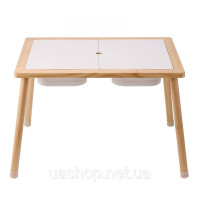 Vevor 984216 Столик Sensory Sand Play Table Activity Table з 3 контейнерами для зберігання