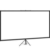 Vevor 984565 Екран проектора 16:9 4K HD екран на штативі проекційна поверхня 200x113см презентаційний екран