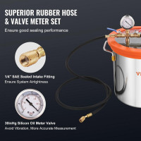 Vevor 985495 Багатофункціональний насос вакуумний насос з вакуумною камерою 11л 100л/хв вакуумний насос 150Вт Vevor 985495 Багатофункціональний насос вакуумний насос з вакуумною камерою 11л 100л/хв вакуумний насос 150Вт