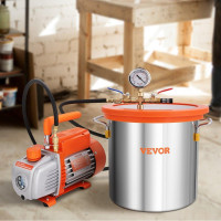 Vevor 985495 Багатофункціональний насос вакуумний насос з вакуумною камерою 11л 100л/хв вакуумний насос 150Вт Vevor 985495 Багатофункціональний насос вакуумний насос з вакуумною камерою 11л 100л/хв вакуумний насос 150Вт