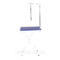 Стіл для грумінгу  Blovi, блакитна стільниця 60x45 см  BLOVI BL-TF06P-BL BLUE