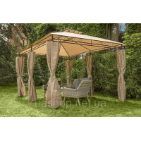 Садова альтанка Garden Point Ibiza 3x4м кремова 60022