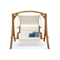Дерев'яні садові гойдалки Bali Garden Point /GAP093