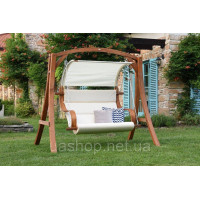 Дерев'яні садові гойдалки Bali Garden Point /GAP093