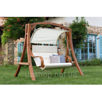 Дерев'яні садові гойдалки Bali Garden Point /GAP093