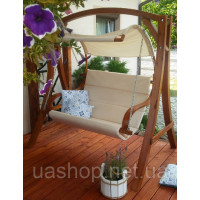 Дерев'яні садові гойдалки Bali Garden Point /GAP093