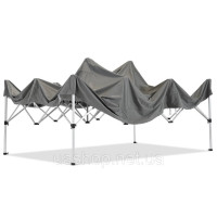 Антрацитовий садовий павільйон Manta 3 x 4,4m Garden Point