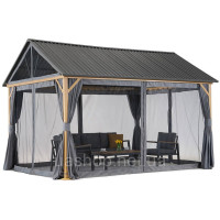 Алюмінієва садова альтанка Teramo Premium 3x5,8 м Garden Point