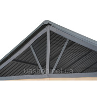 Алюмінієва садова альтанка Teramo Premium 3x5,8 м Garden Point