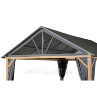 Алюмінієва садова альтанка Teramo Premium 3x5,8 м Garden Point