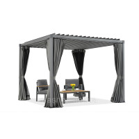 Терасна пергола Garden Point антрацит Madera Premium 3x4m