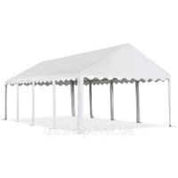 Біле шатро для садової вечірки Hanover 4x8м Garden Point