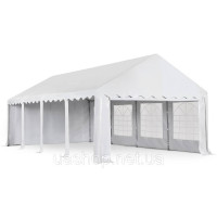 Біле шатро для садової вечірки Hanover 4x8м Garden Point