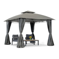 Садова альтанка Garden Point Sicily 3x3м антрацит