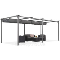 Коричнева терасна пергола La Palma 3x6m Garden Point