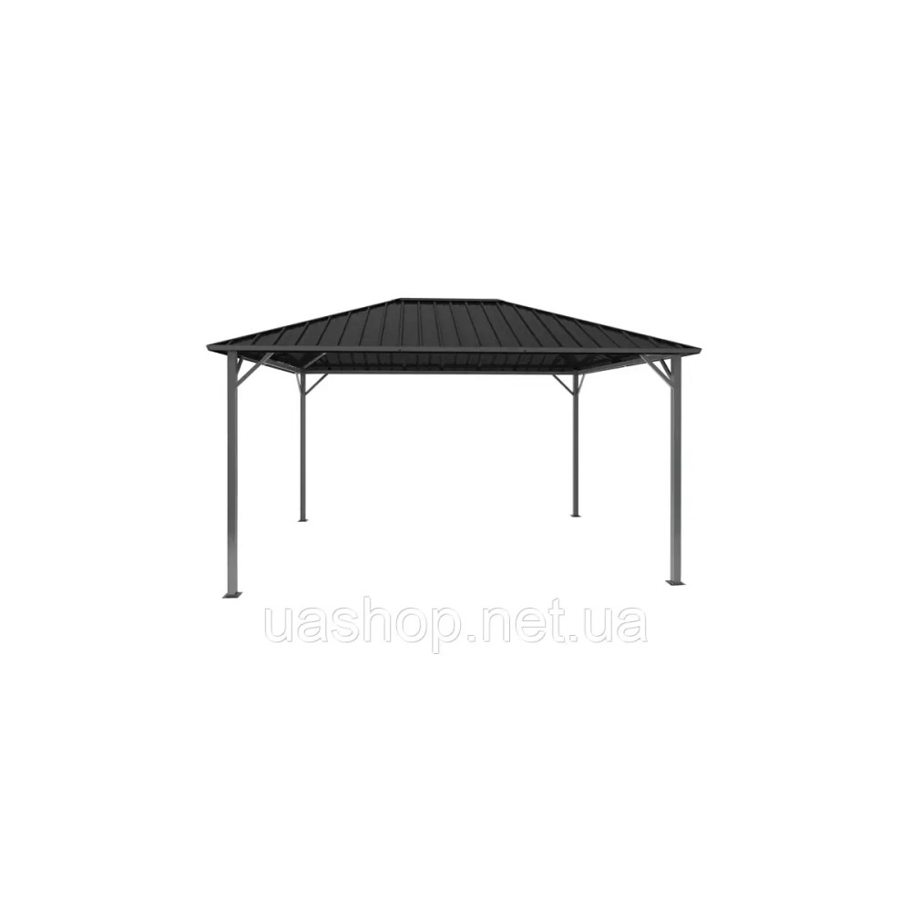 Садова альтанка Garden Point Itaka 3x4 антрацит