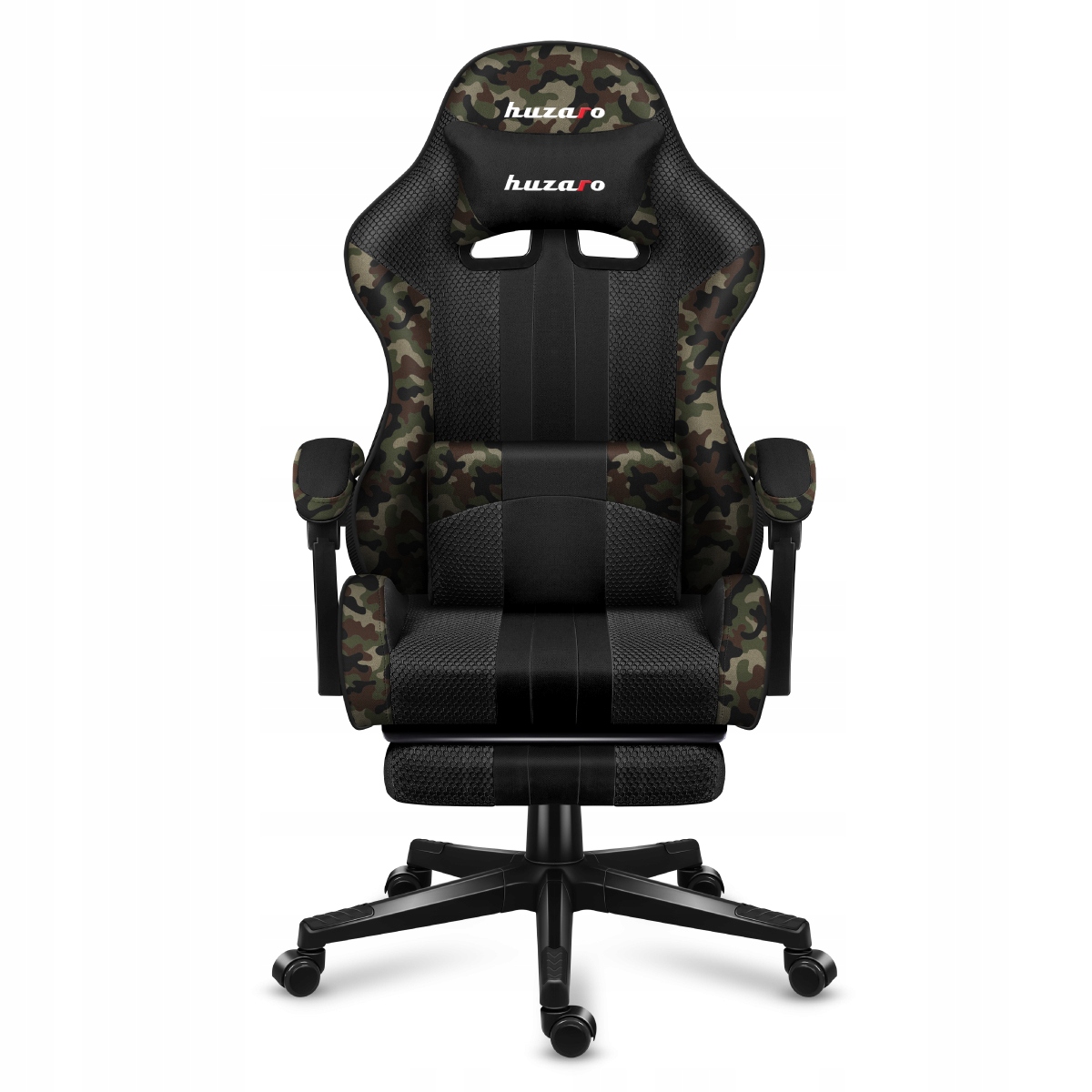 Обертове ІГРОВЕ КРІСЛО З ПІДНІЖКОЮ Huzaro Force 4.7 Camo Mesh Код виробника HZ-Force 4.7 Camo Mesh